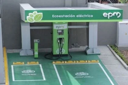 estacion de carga de carros epm