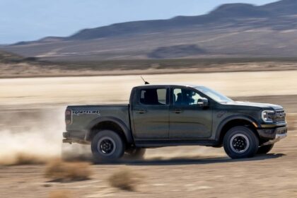 Ford Ranger Raptor lateral