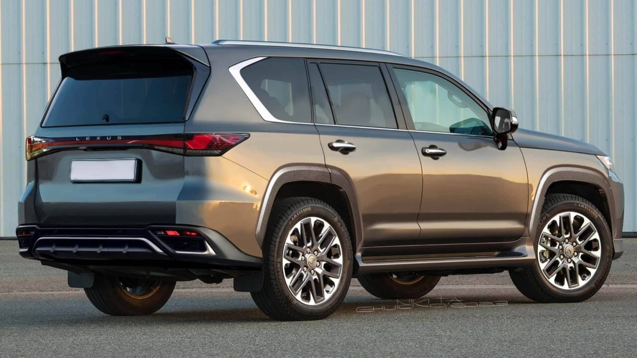 ᐅ Lexus GX 2024 Revelaciones De Diseño En Render Muestra Más Robustez