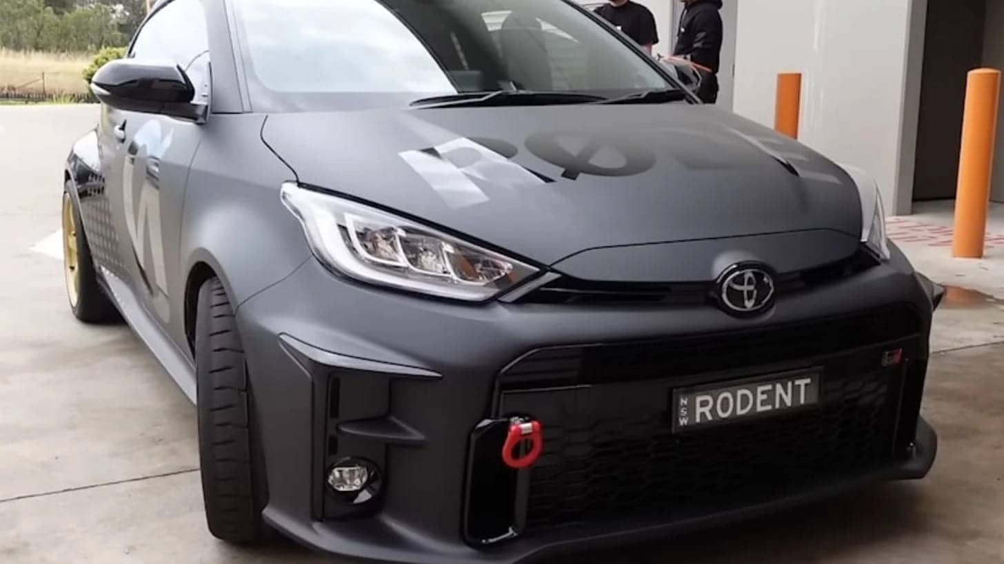 Toyota GR Yaris 740 hp frente