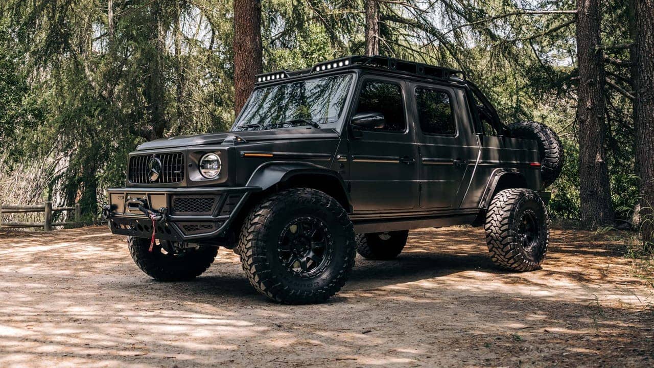 Mercedes-AMG G63: Transformación al Extremo para la Aventura 4 Mercedes-AMG G63 en diagonal