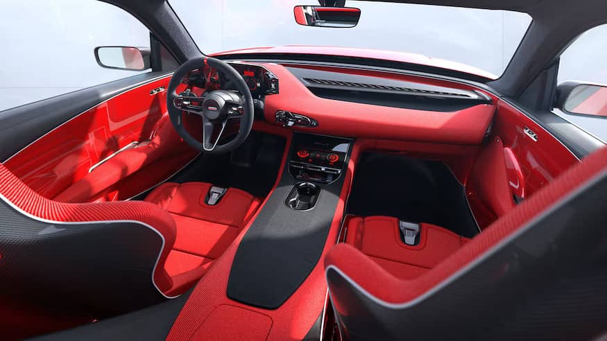ELegend EL1: La Reinvención Eléctrica del Emblemático Audi Sport Quattro 5 ELegend EL1 interior