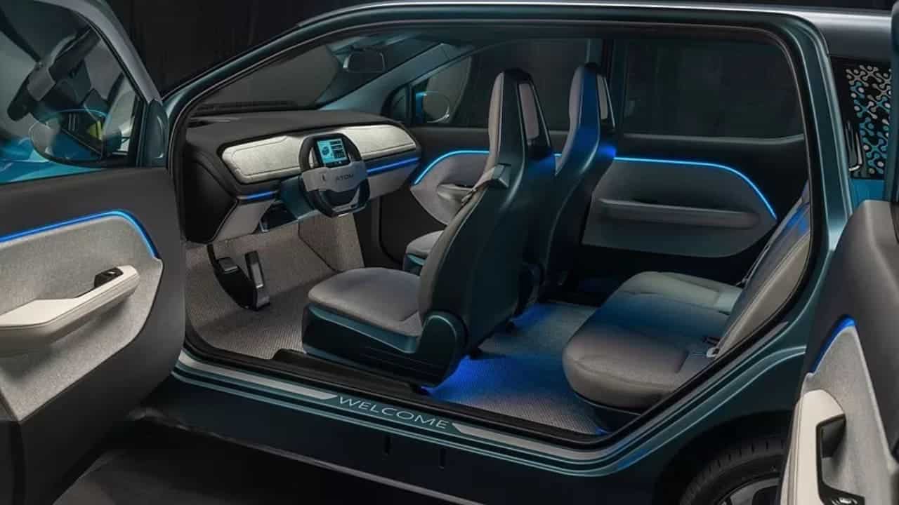 Atom EV interior