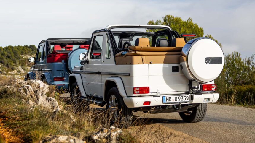 Mercedes-AMG G63 Cabriolet detras