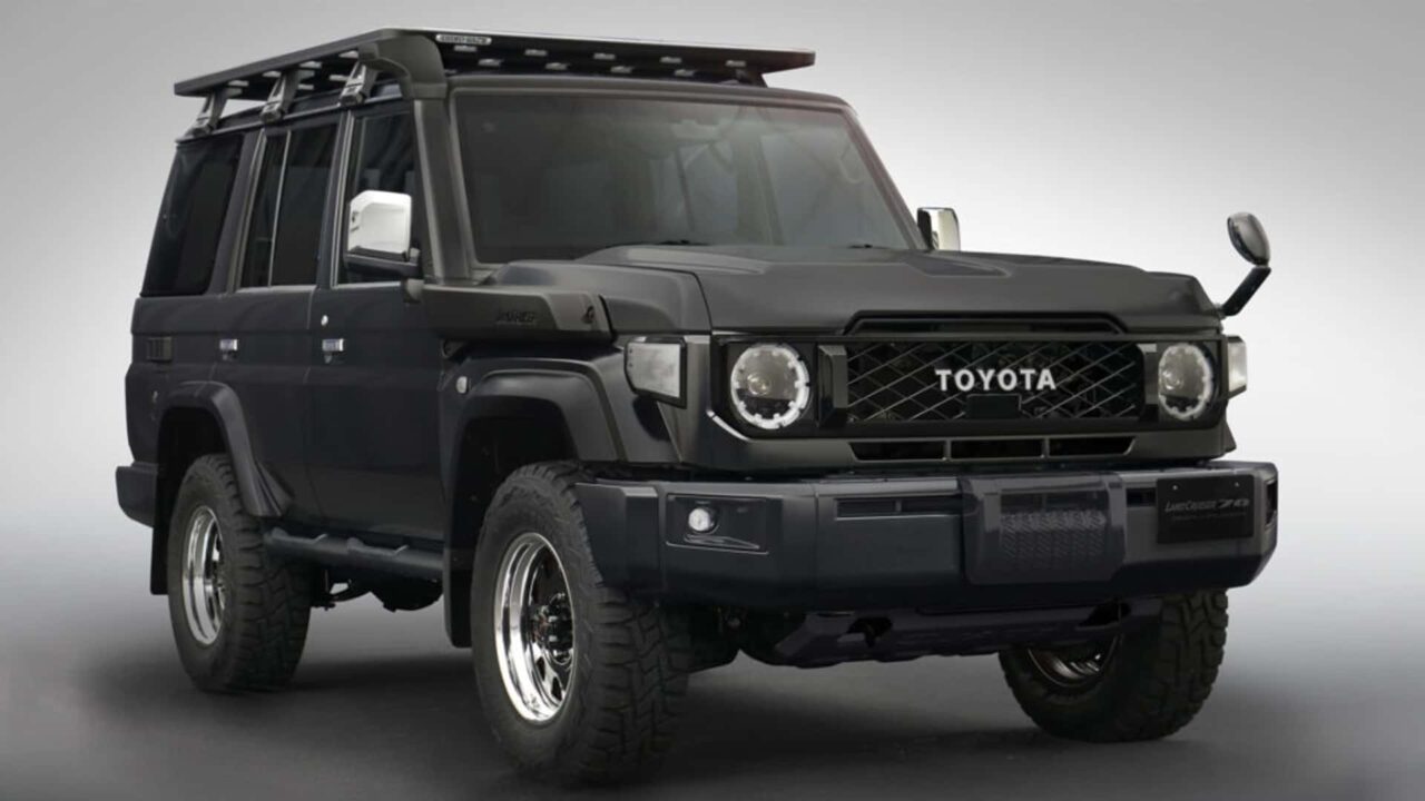 ᐅ Toyota Land Cruiser 70 2024 40 Años Y Edición Única En Negro Mate