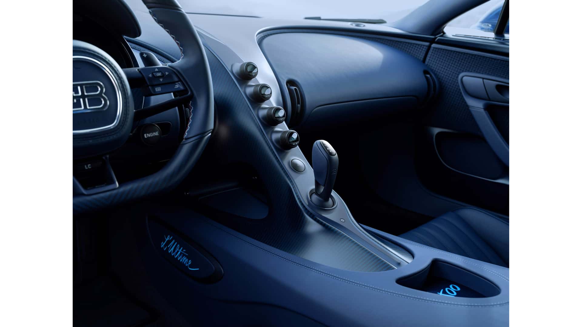 Bugatti Chiron L'Ultime: La Despedida de una Era 7 Bugatti Chiron L'Ultime tablero