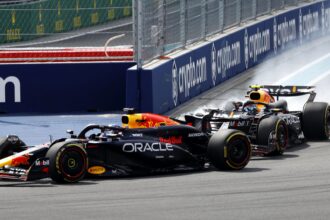 ¡Increíble! Sergio Pérez rozó la sanción en el GP de Miami de F1