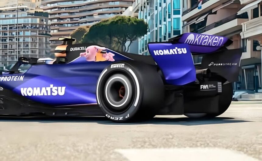Williams F1 Conejito Duracell GP de Monaco