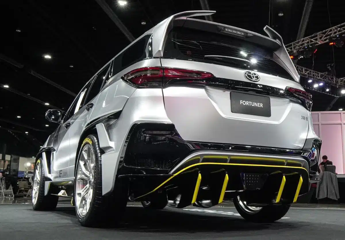 Toyota Hyper F Concept: La SW4 Fortuner más Brutal Nunca Antes Vista 3 Toyota Hyper F Concept detrás