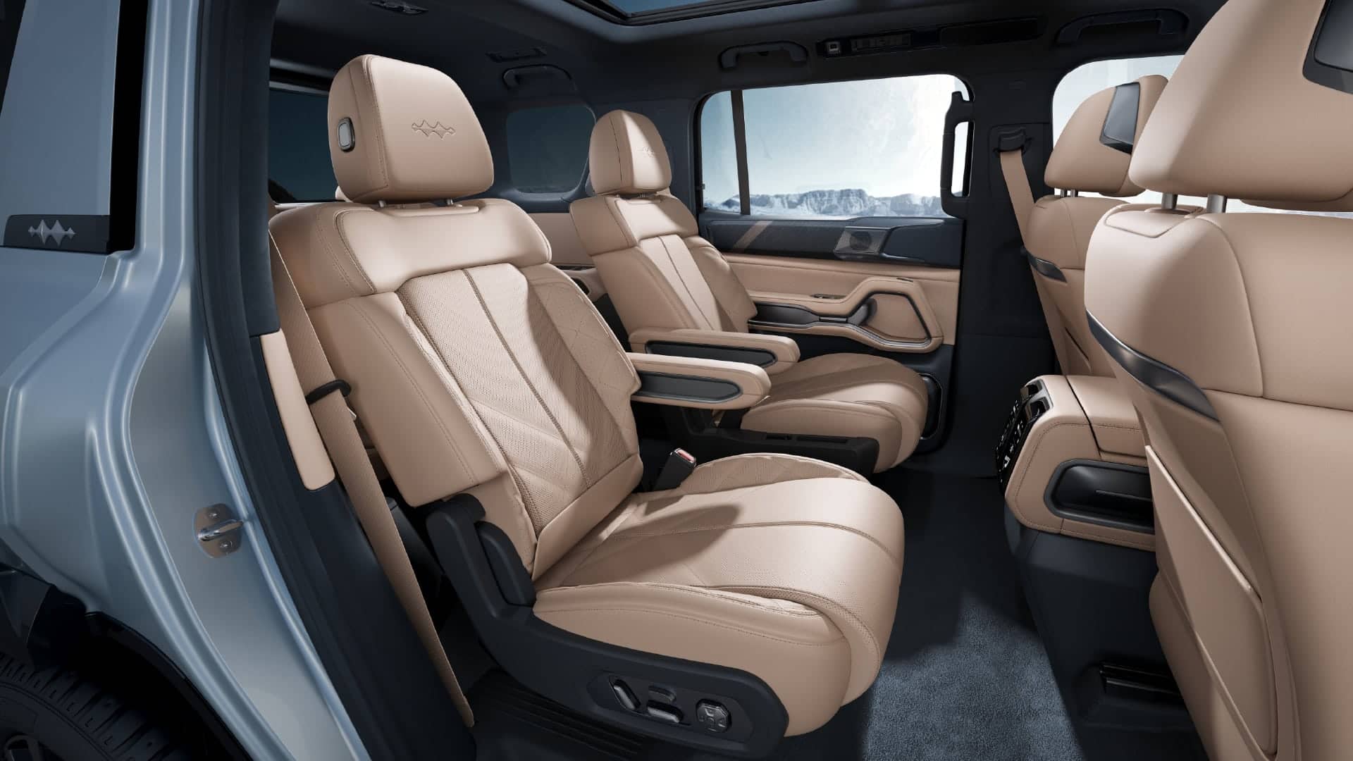 BYD Fang Cheng Bao Bao 8: Una Mirada al Interior del SUV Híbrido de Lujo 2 BYD Fang Cheng Bao Bao 8 asientos