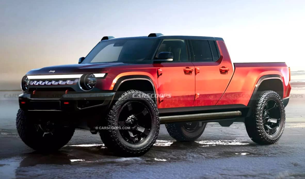 Jeep Gladiator render