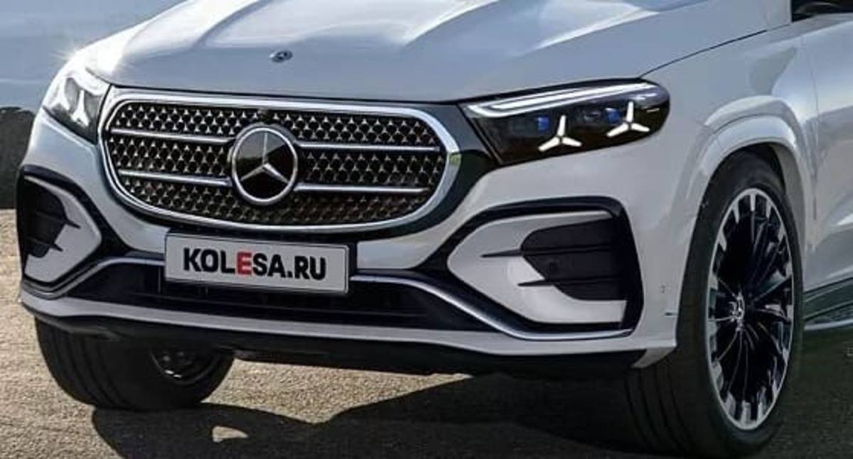 Mercedes-Benz GLS 2026 render frontal