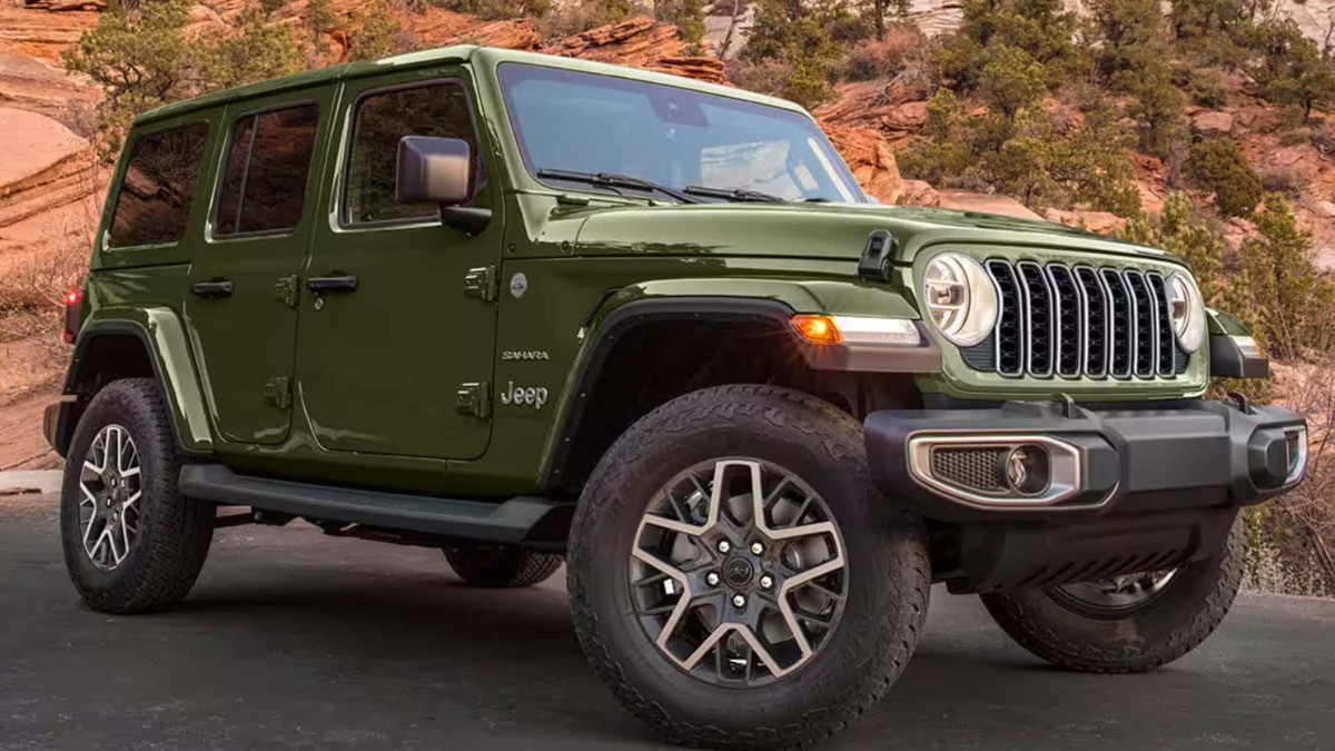 Jeep Wrangler V6 2025 verde