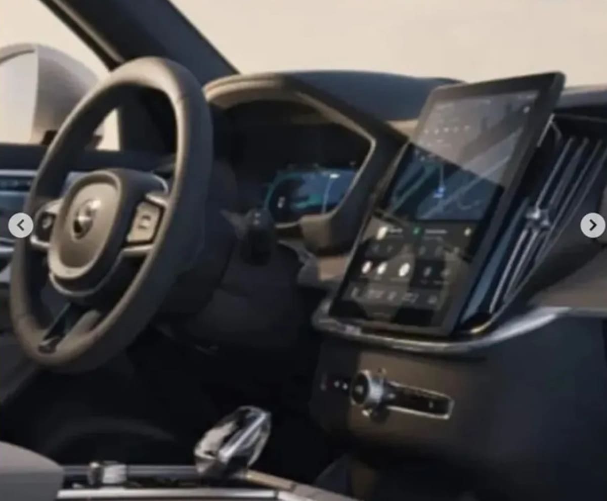 Volvo XC90 2025 interior filtrado