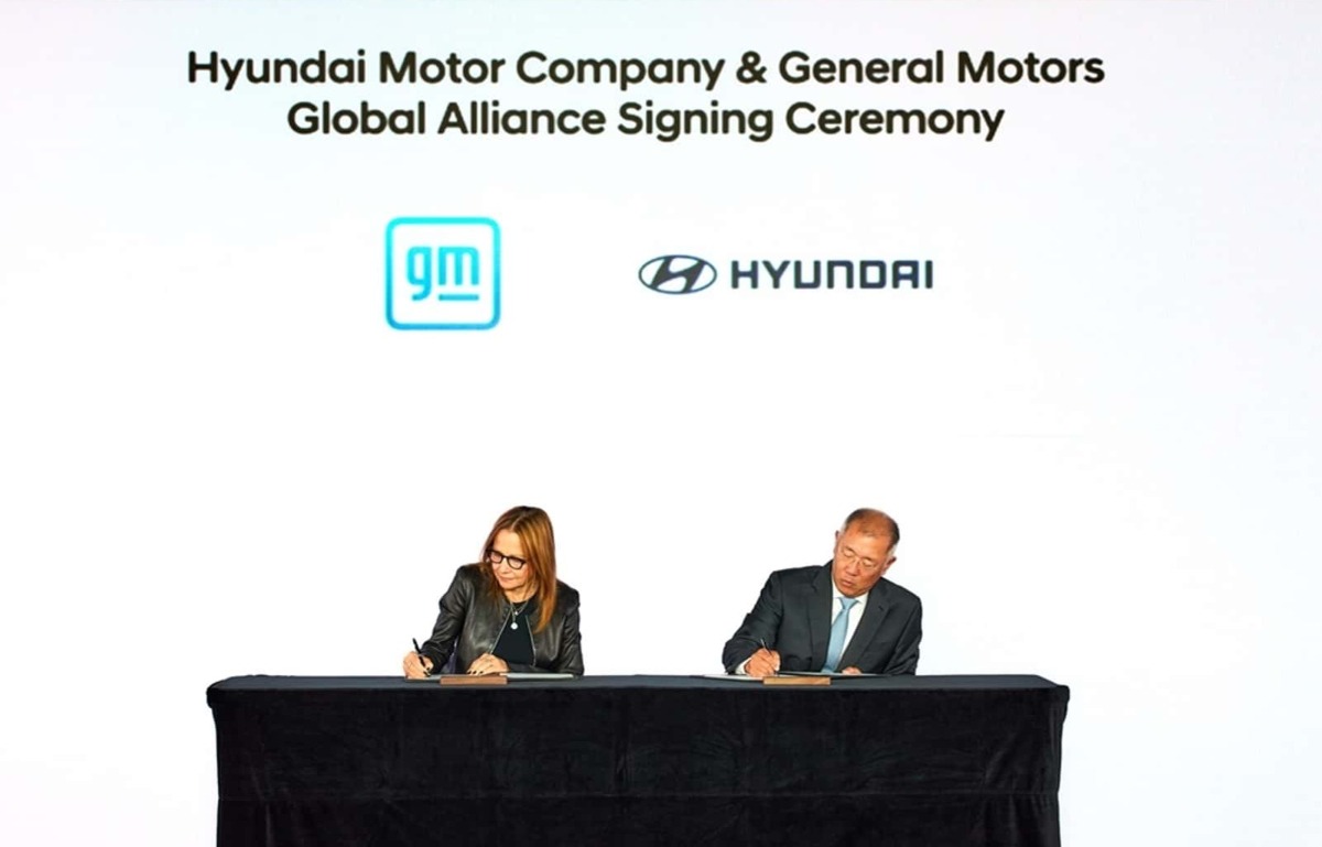GM y Hyundai Trabajarán Juntos en Vehículos Eléctricos y de Hidrógeno 2 GM y Hyundai pre acuerdo 002