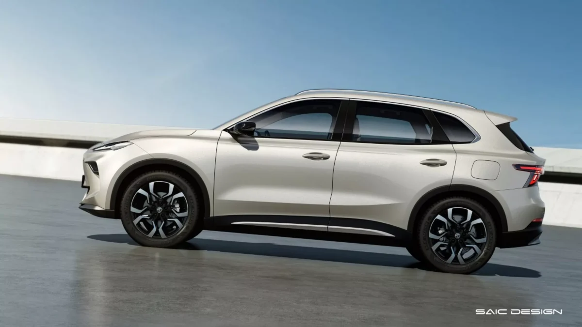 MG ES5: El SUV Eléctrico que Reemplazará al MG ZS EV 2 MG ES5 lateral