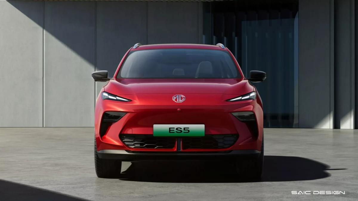 MG ES5: El SUV Eléctrico que Reemplazará al MG ZS EV 3 MG ES5 frente