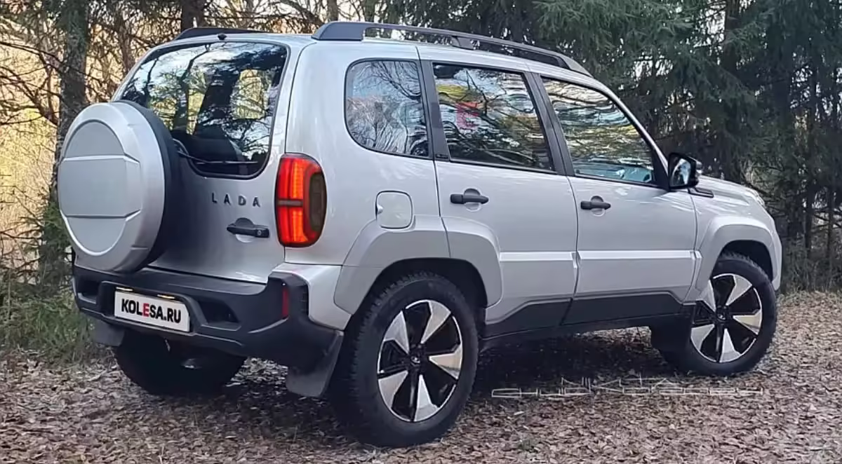 Lada Niva Travel 2025: El Renacer de un Ícono Todoterreno 3 Lada Niva Travel 2025 por detras