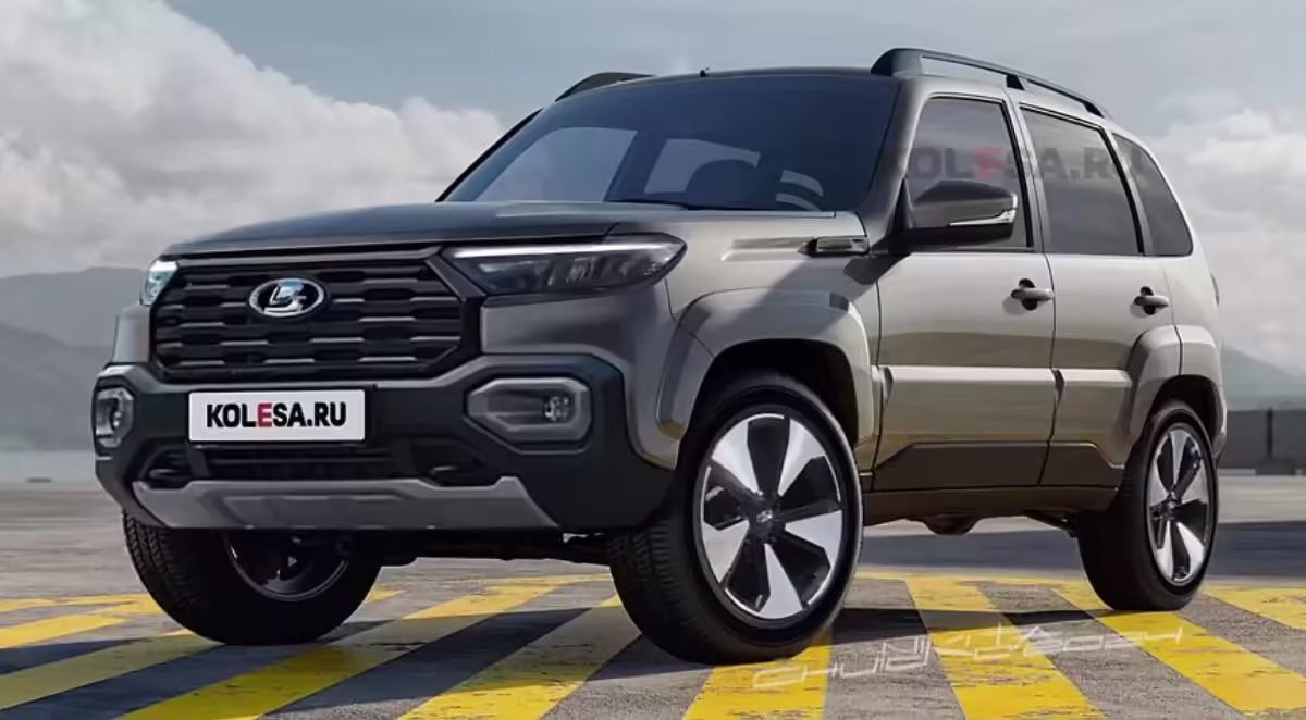 Lada Niva Travel 2025: El Renacer de un Ícono Todoterreno 2 Lada Niva Travel 2025 render