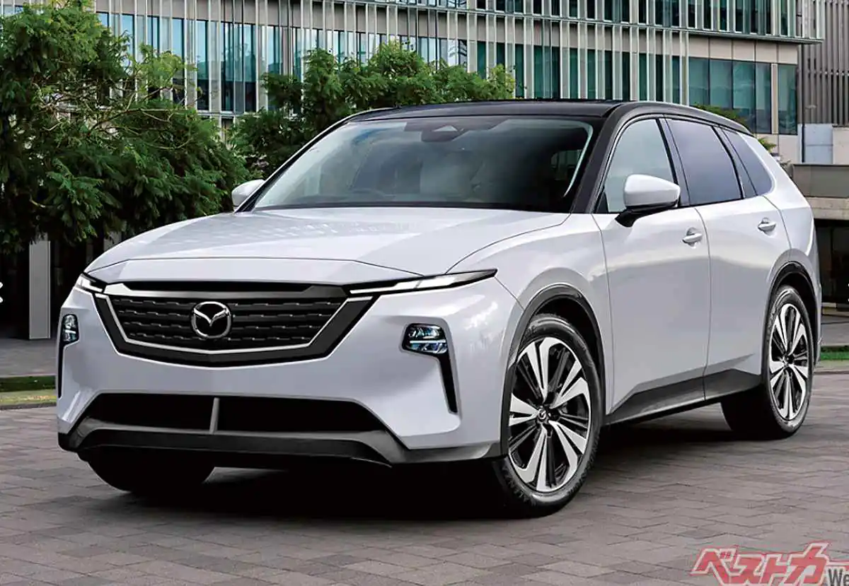 Mazda CX-5 2026 render frente