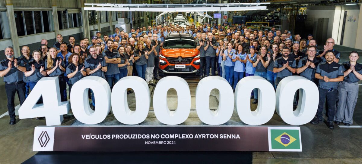 Renault 4 millones de autos producidos en Brasil