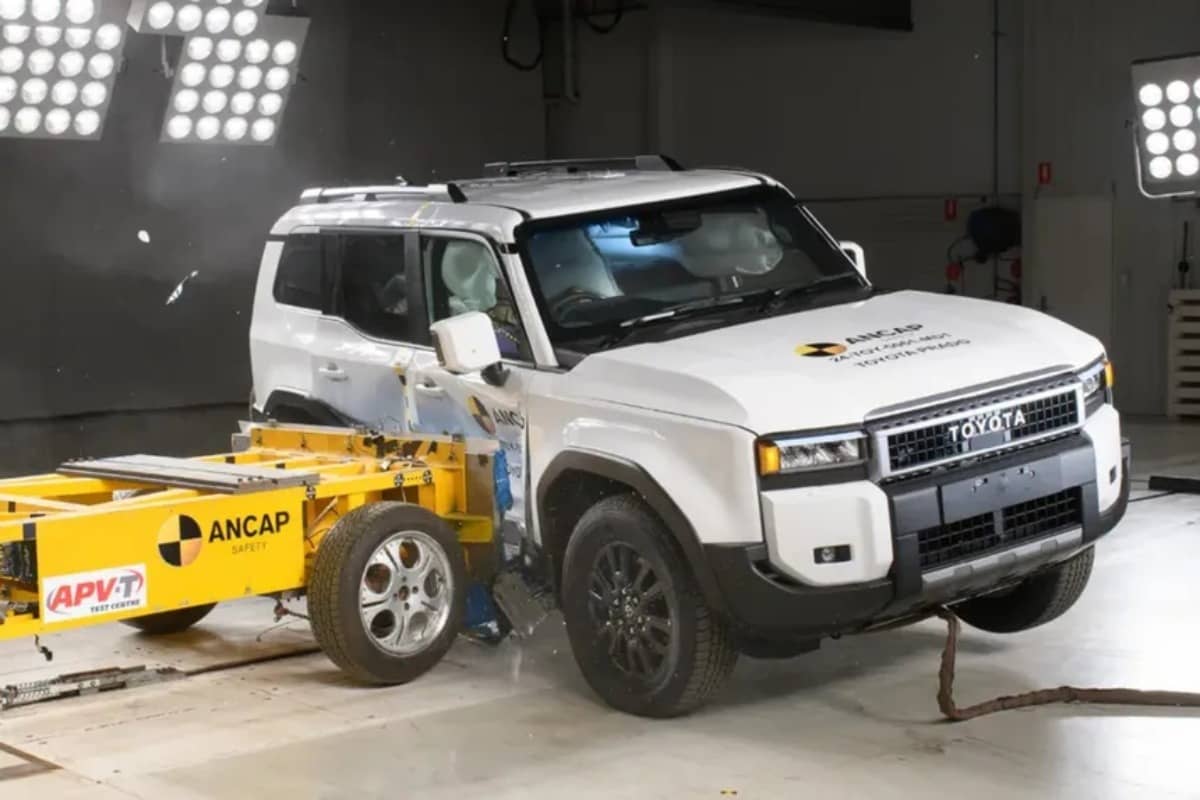 Toyota Land Cruiser Prado 2025 Obtuvo 5 Estrellas en ANCAP 2 Toyota Land Cruiser Prado 2025 5 Estrellas en seguridad