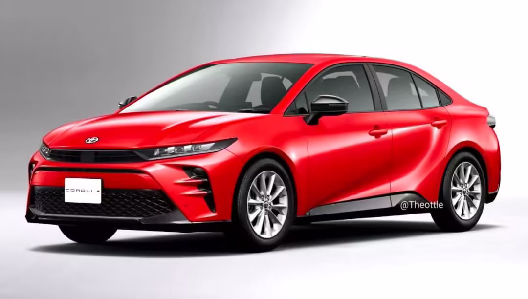 Toyota Corolla 2026: Así Se Vería el la 13ª Generación 2 Nuevo Toyota Corolla 2026